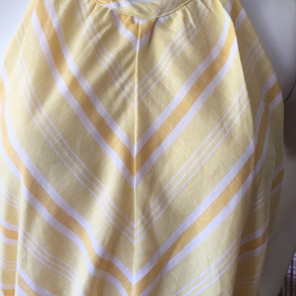 ☀️ NWT New York & Company linen blend dress with pockets☀️ - Picture 4 of 7